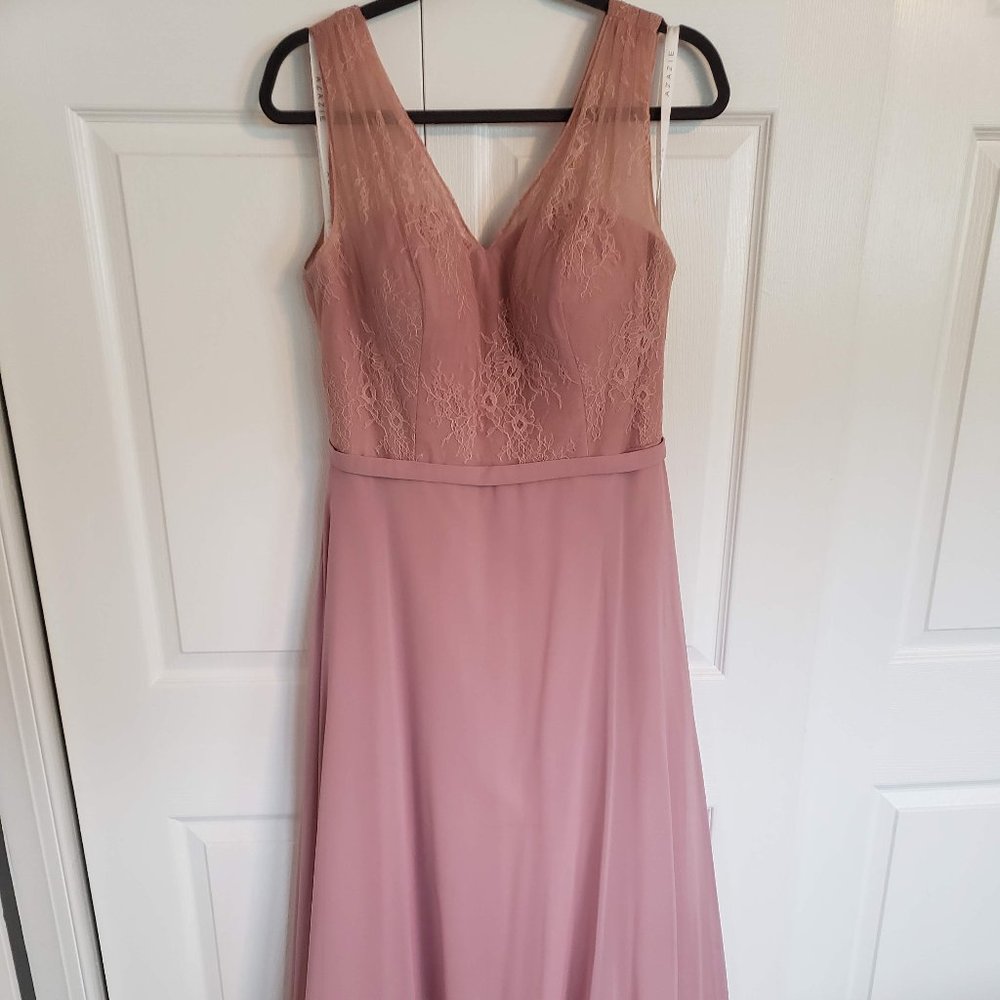 Azazie Eileen Dress Dusty Rose